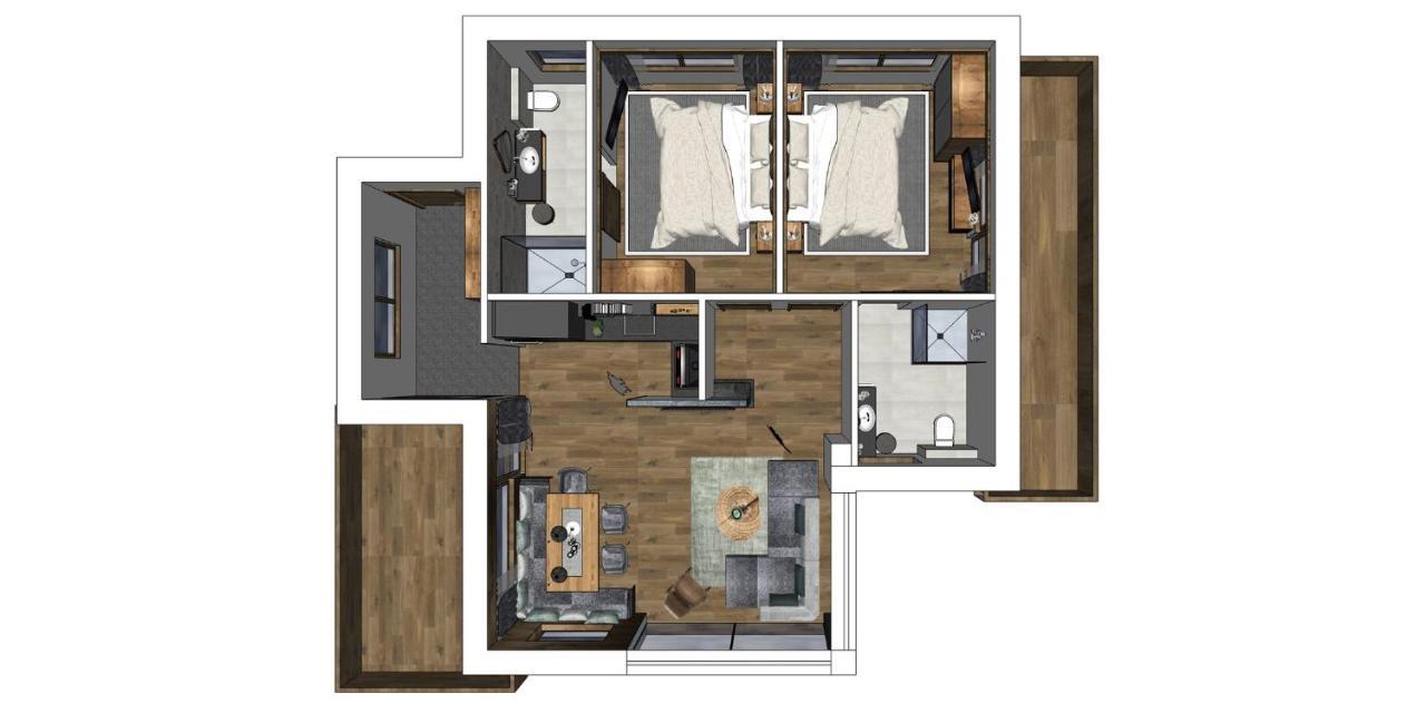 Chalet'S Alpenjuwel Tux Exterior photo